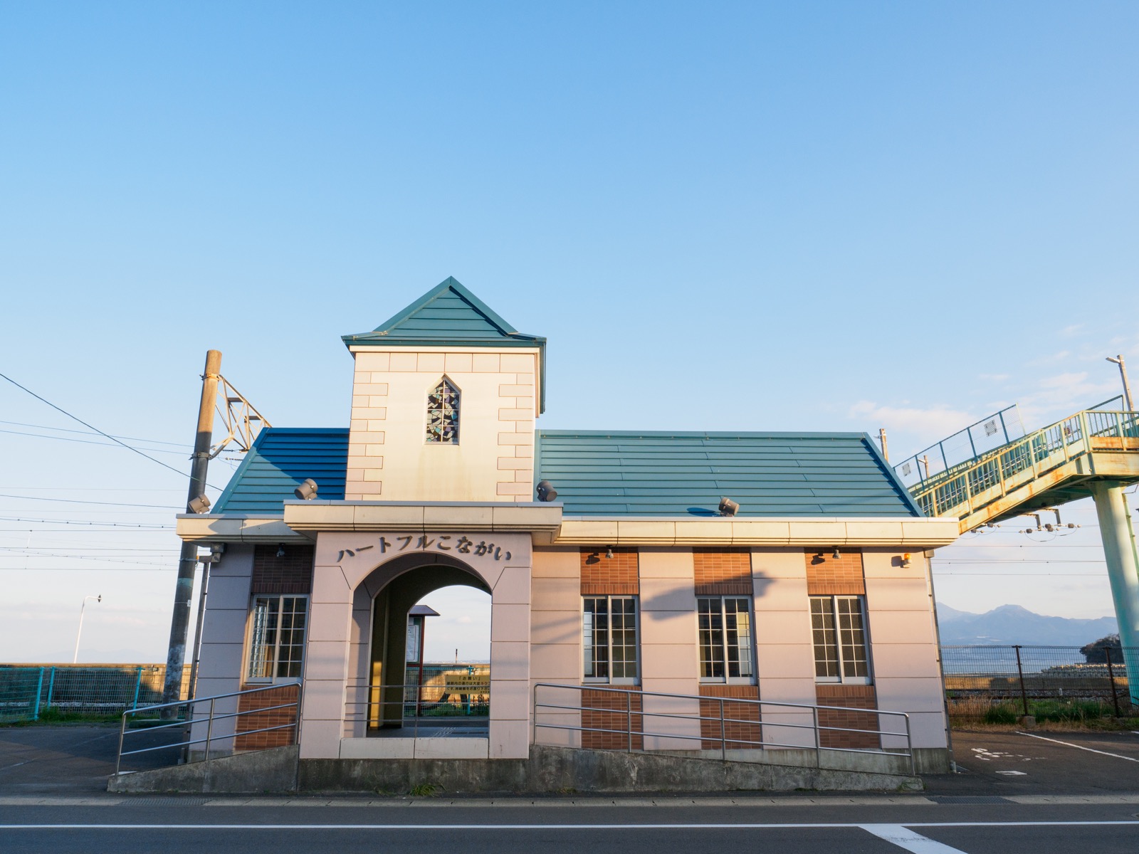 小長井駅の駅舎