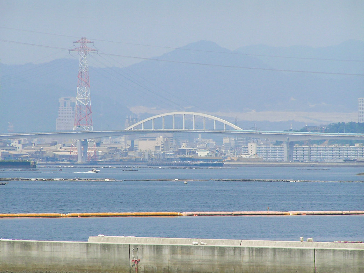 水尻駅から見た広島市街