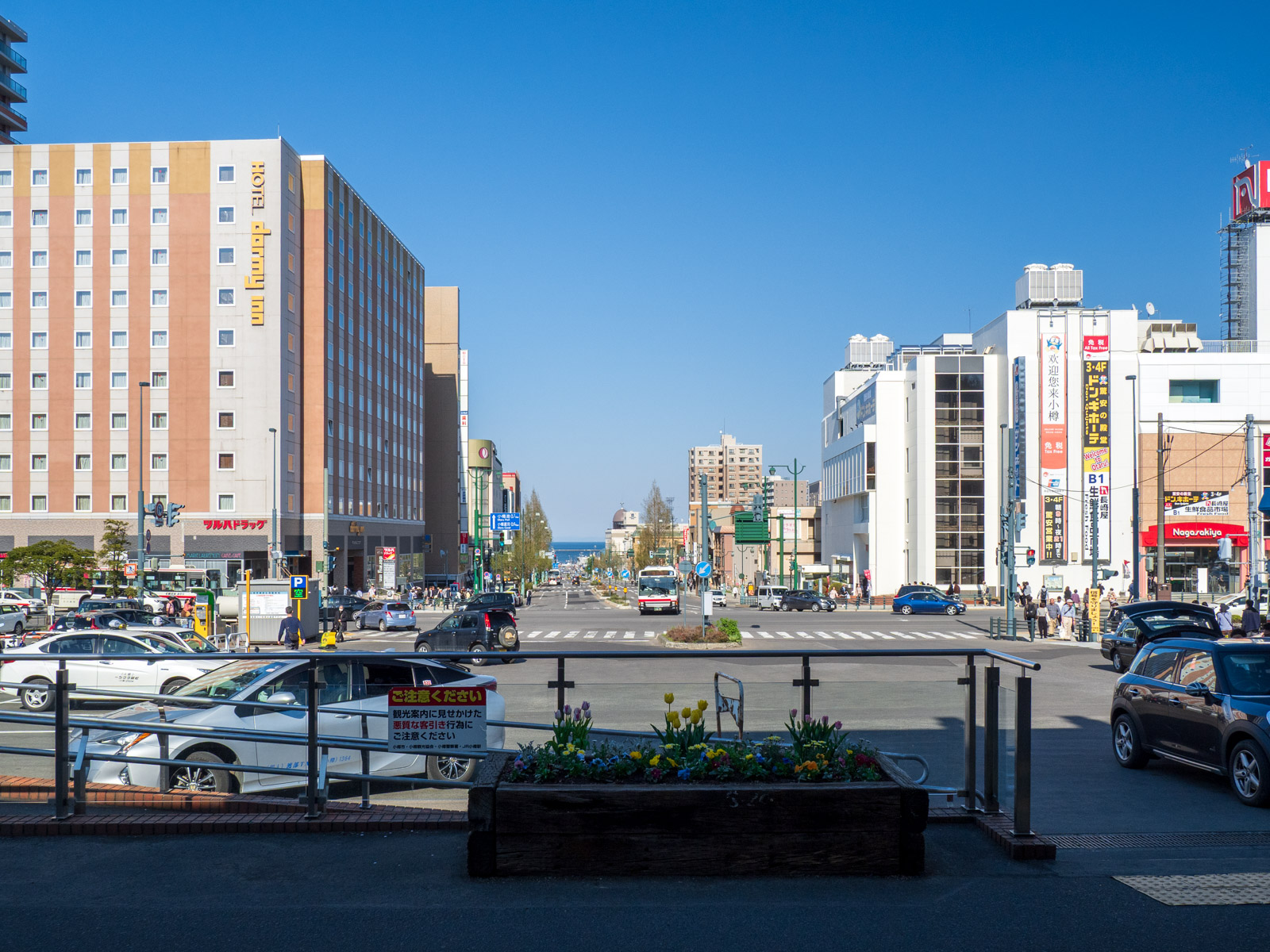 小樽駅前（2024年5月）